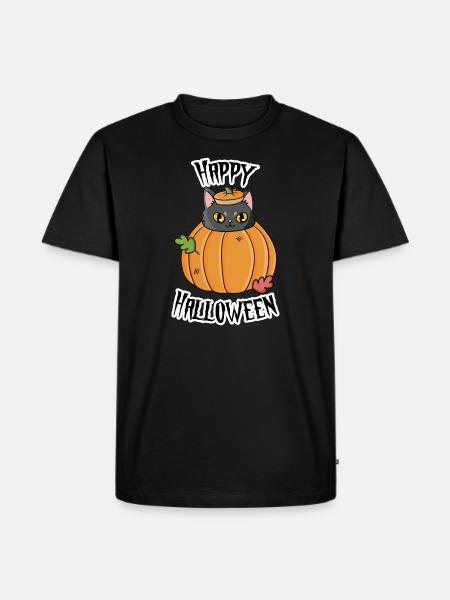 Happy Halloween - Men's Premium Organic T-Shirt - black