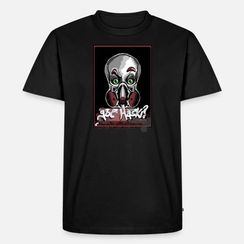GOT MASK? - Männer Premium Bio T-Shirt - Schwarz