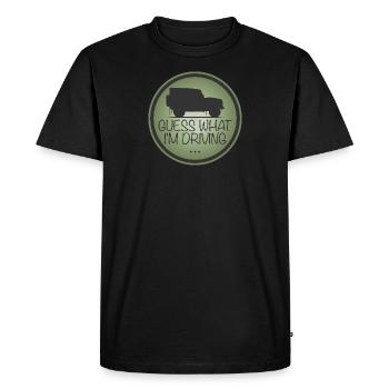 Defender - Devinez ce que je conduis - T-shirt Premium bio Homme - noir - Devant - Nico (187cm)