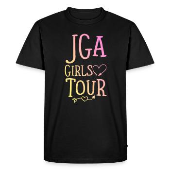 Jga Bachelorette Girls Tour - Men's Premium Organic T-Shirt - black - Front - Nico (187cm)