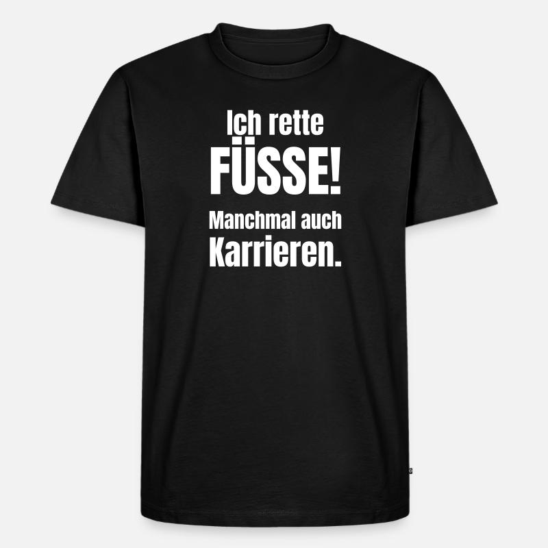 Orthopädietechniker - Männer Premium Bio T-Shirt - Schwarz