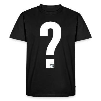 Die Drei ??? Kostüm Justus - Männer Premium Bio T-Shirt - Schwarz - Vorne - Nico (187cm)