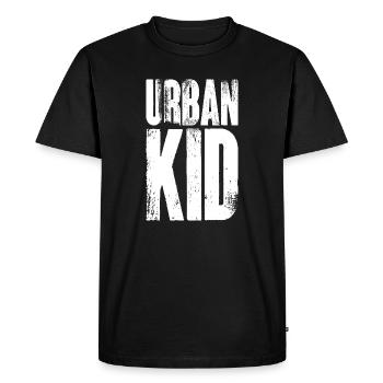 Design Urbain pour Enfants - T-shirt Premium bio Homme - noir - Devant - Nico (187cm)
