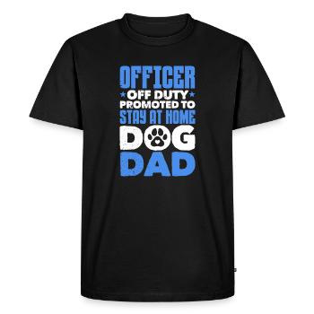 Correctional Officer – Safety Prison Guard Funny - Men's Premium Organic T-Shirt - black - Front - Nico (187cm)