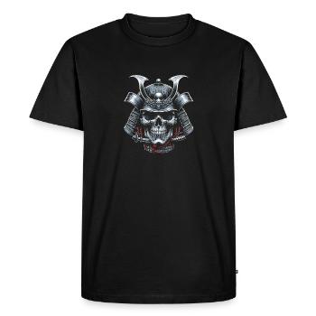 Samurai Spirit Eternal - Men's Premium Organic T-Shirt - black - Front - Nico (187cm)