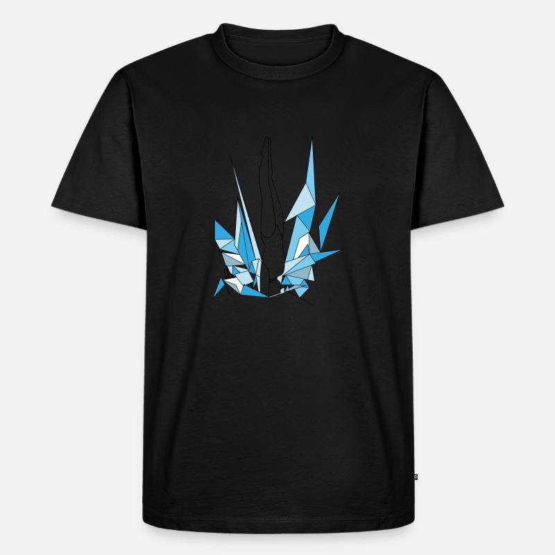 Get into your element - Männer Premium Bio T-Shirt - Schwarz