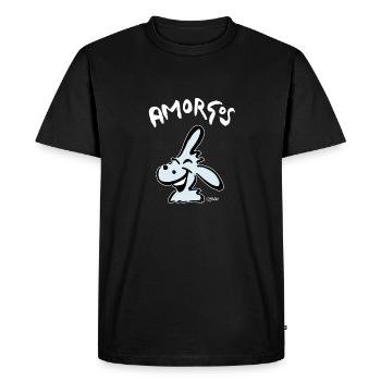 BOLEO 2023 SOSO outl - Men's Premium Organic T-Shirt - black - Front - Nico (187cm)