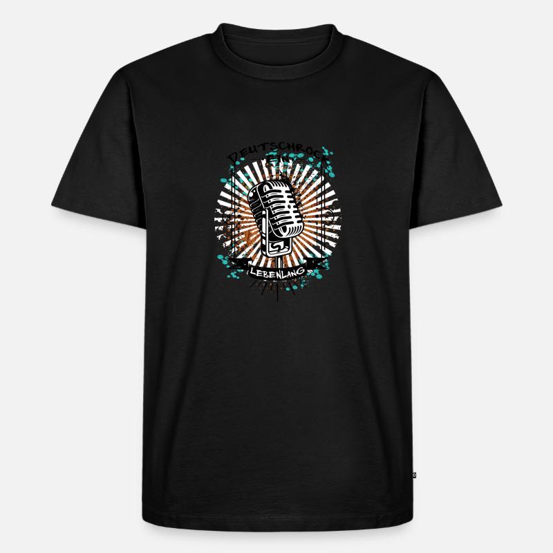 Slice6 - Männer Premium Bio T-Shirt - Schwarz