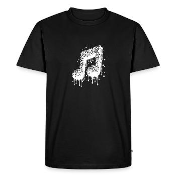 Liquid Music Touch Drop Style - Men's Premium Organic T-Shirt - black - Front - Nico (187cm)
