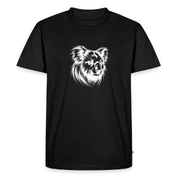 Australian Koala Portrait Pencil Sketch - Men's Premium Organic T-Shirt - black - Front - Nico (187cm)