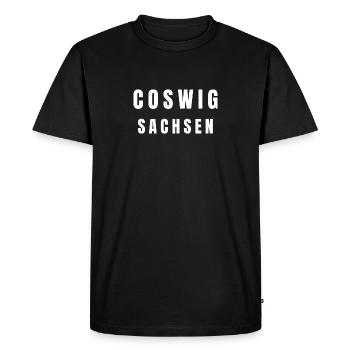 Burgwedel, Basse-Saxe - T-shirt Premium bio Homme - noir - Devant - Nico (187cm)