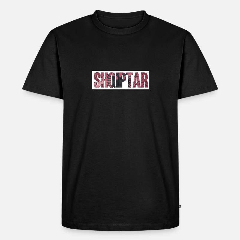 Shqiptar - Männer Premium Bio T-Shirt - Schwarz