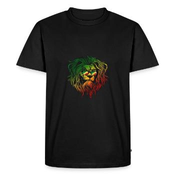 Congo Republic - Men's Premium Organic T-Shirt - black - Front - Nico (187cm)