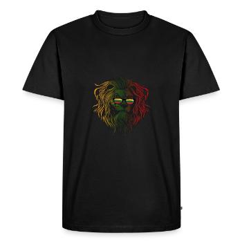Lituanie - T-shirt Premium bio Homme - noir - Devant - Nico (187cm)