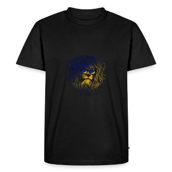Tokélaou - T-shirt Premium bio Homme - noir - Devant - Nico (187cm)