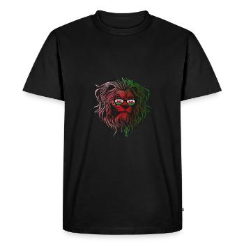 Wales - Men's Premium Organic T-Shirt - black - Front - Nico (187cm)