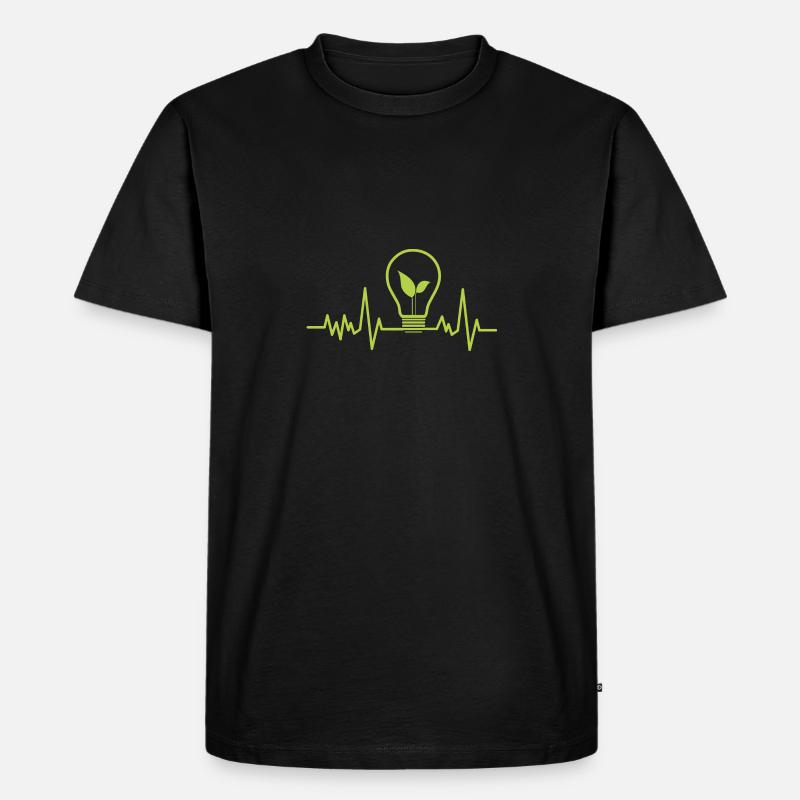 Umweltingenieur Umwelttechnik Engineer Science - Männer Premium Bio T-Shirt - Schwarz