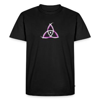 Triquetra Dark Tv show - Men's Premium Organic T-Shirt - black - Front - Nico (187cm)