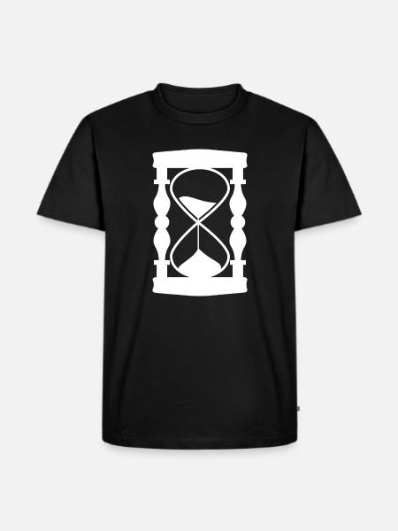 Sablier - T-shirt Premium bio Homme - noir