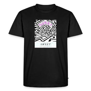 丂山乇乇ㄒ-sweet - T-shirt Premium bio Homme - noir - Devant - Nico (187cm)