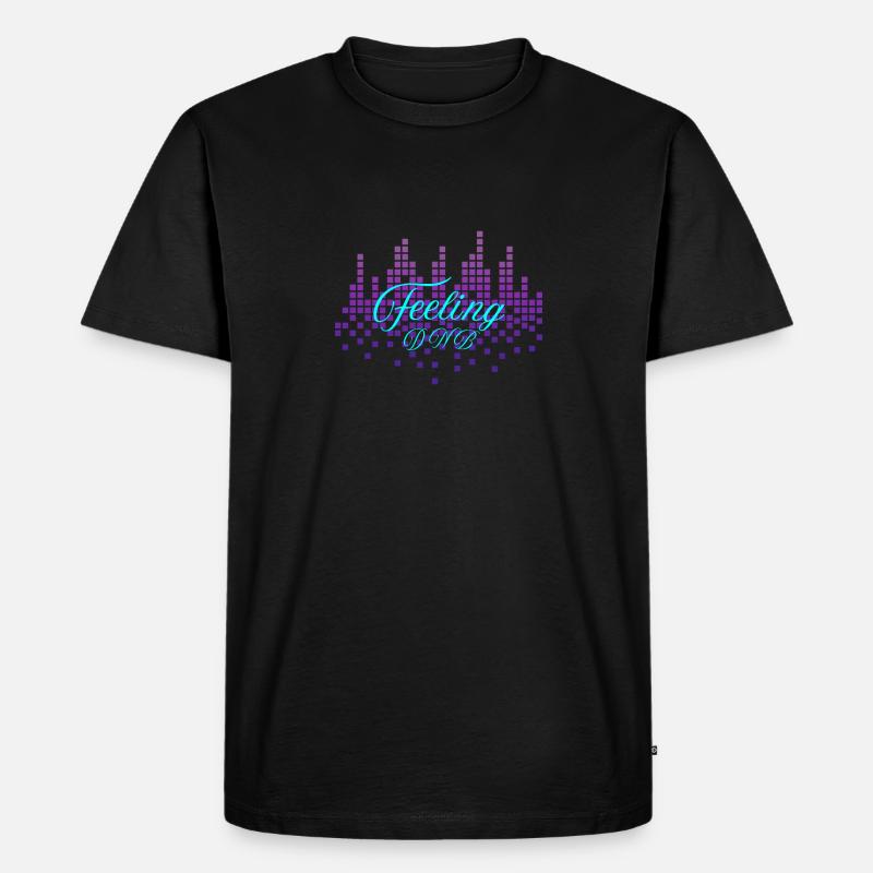 Feeling Dub Gewinner - Männer Premium Bio T-Shirt - Schwarz
