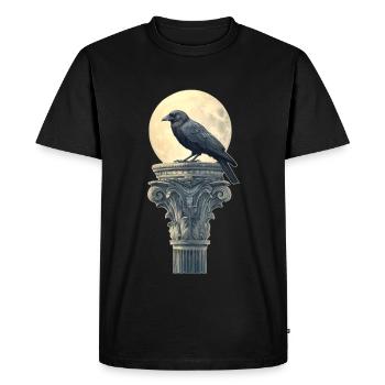 Raven - Men's Premium Organic T-Shirt - black - Front - Nico (187cm)