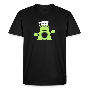 Grenouille Doctorat Doctors médecine Médecine vétérinaire - T-shirt Premium bio Homme - noir - Devant - Nico (187cm)
