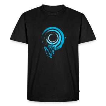 Windsurfing - Men's Premium Organic T-Shirt - black - Front - Nico (187cm)