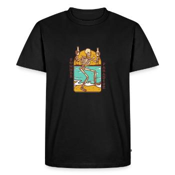 Summer Paradise - T-shirt Premium bio Homme - noir - Devant - Nico (187cm)