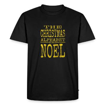 Arbre de Noël Dino Bike Moon Funny Gym Idée cadeau - T-shirt Premium bio Homme - noir - Devant - Nico (187cm)