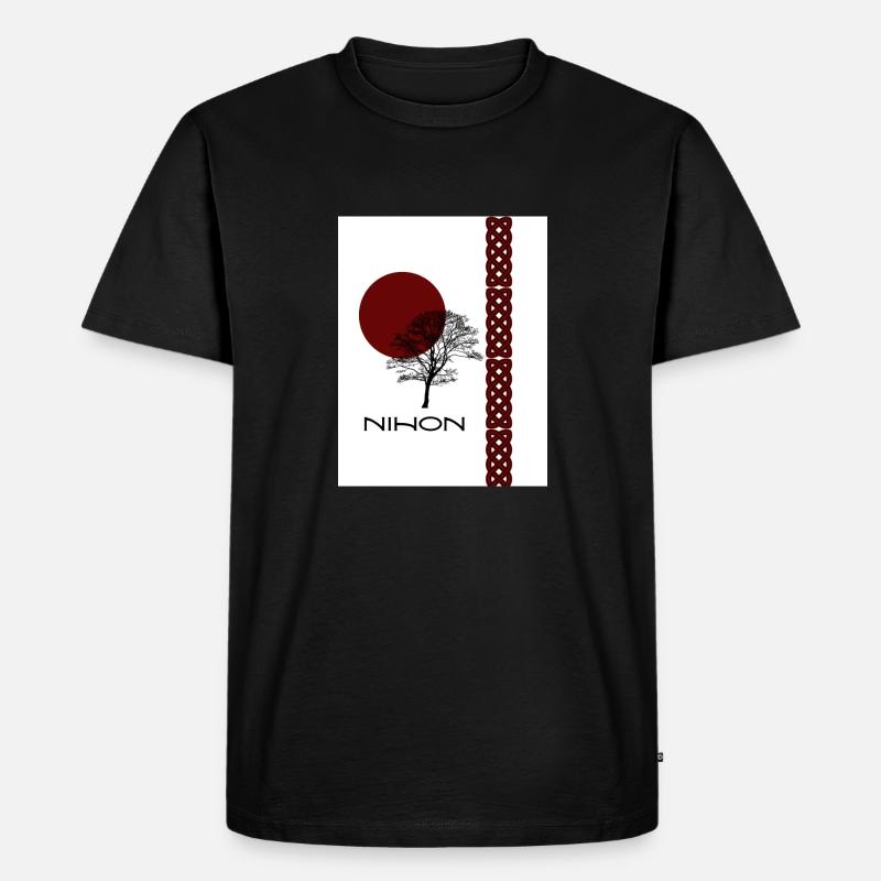 Nihontree - Men's Premium Organic T-Shirt - black