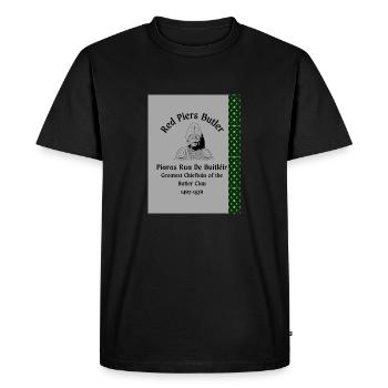 Red Piers Butler - Men's Premium Organic T-Shirt - black - Front - Nico (187cm)