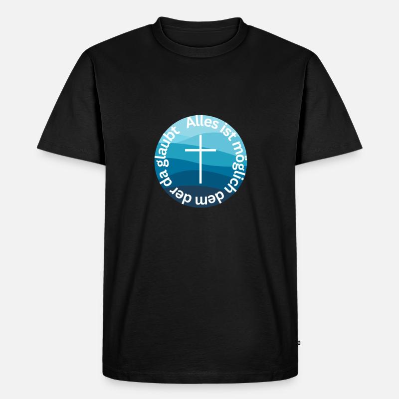 Alles ist möglich 2 - Männer Premium Bio T-Shirt - Schwarz