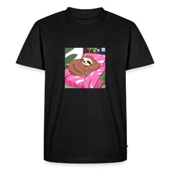 Sweet dreams - Men's Premium Organic T-Shirt - black - Front - Nico (187cm)
