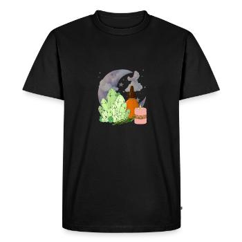 Ustensiles de sorcière - T-shirt Premium bio Homme - noir - Devant - Nico (187cm)
