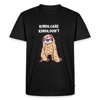 D’une manière ou d’une autre n’a pas d’importance D’une manière ou d’une autre pas drôle Sarcastique - T-shirt Premium bio Homme - noir - Devant - Nico (187cm)