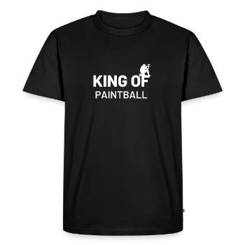 Paintball - Maillot de sport - drôle de dicton - - T-shirt Premium bio Homme - noir - Devant - Nico (187cm)