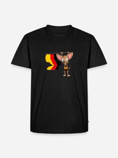 German Chihuahua - Men's Premium Organic T-Shirt - black