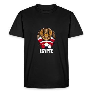 Molten Pharaoh - Men's Premium Organic T-Shirt - black - Front - Nico (187cm)