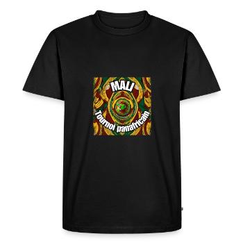 Harmony of the Eagles - Men's Premium Organic T-Shirt - black - Front - Nico (187cm)
