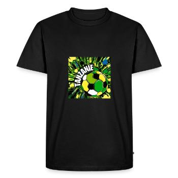 The Taifas Stars - Men's Premium Organic T-Shirt - black - Front - Nico (187cm)