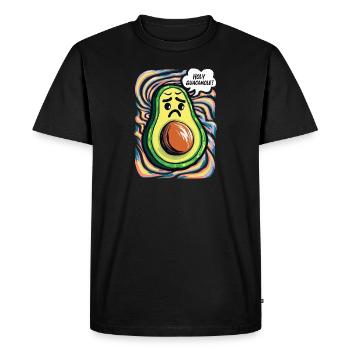 Holy Guacamole - Men's Premium Organic T-Shirt - black - Front - Nico (187cm)