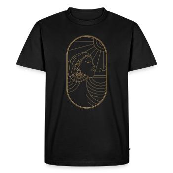 Beauty Artdeco Digital Art Prints - Objets de collection - T-shirt Premium bio Homme - noir - Devant - Nico (187cm)