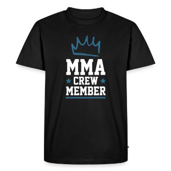 Équipe Mma - T-shirt Premium bio Homme - noir - Devant - Nico (187cm)