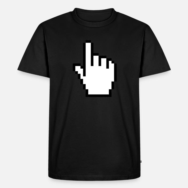 Mouse pointer - Men's Premium Organic T-Shirt - black