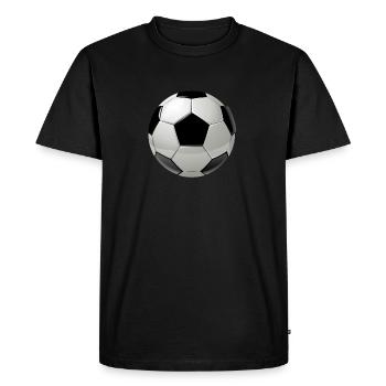 Coupe du monde idée cadeau de football - T-shirt Premium bio Homme - noir - Devant - Nico (187cm)