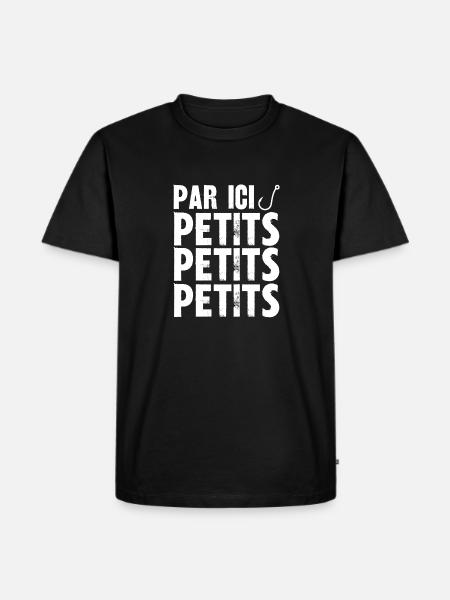 petits petits petits - T-shirt Premium bio Homme - noir