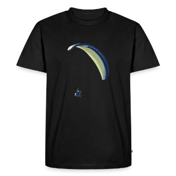 paraglider 12 - T-shirt Premium bio Homme - noir - Devant - Nico (187cm)