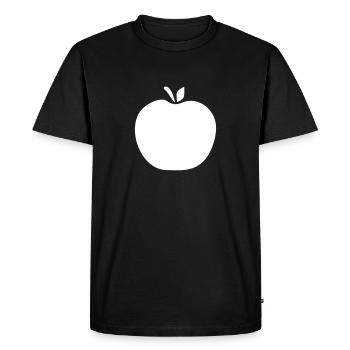 Apple - T-shirt Premium bio Homme - noir - Devant - Nico (187cm)