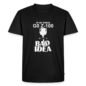 Cutting machine operator lathe cutter CNC machine - Men's Premium Organic T-Shirt - black - Front - Nico (187cm)